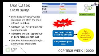 OCP 2020 Tech Week: Embedded JTAG debug of OCP Platforms