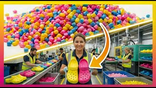 Inside the Robotic Factory Where 100,000+ Crocs Are Born Daily