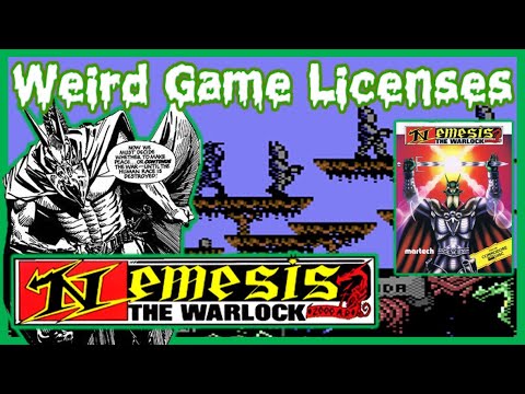 Nemesis The Warlock | C64, Amstrad & ZX Spectrum | Weird Games