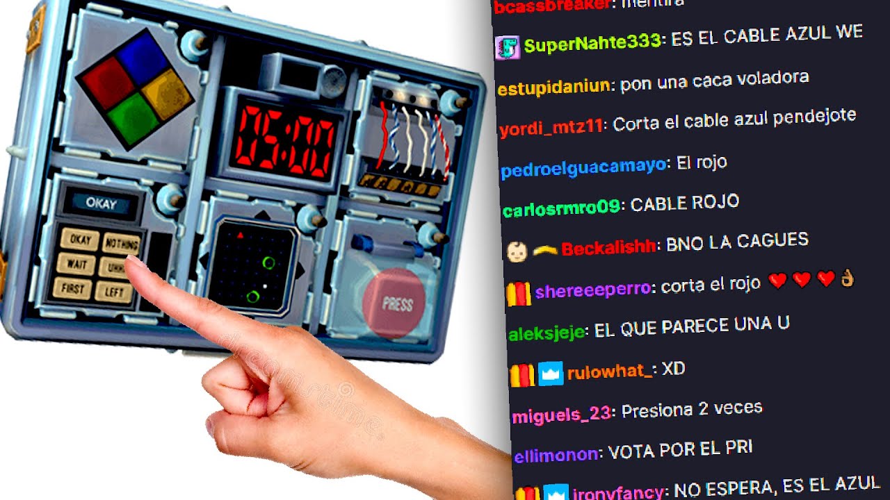 El CHAT desactiva UNA BOMBA 💥 (Experimento Social)