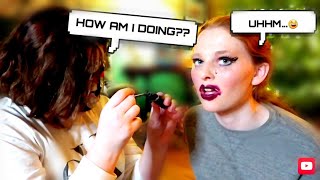 Blindfolded Makeup Challenge with my Best Friend