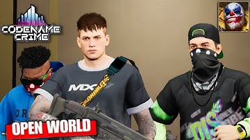Codename Crime 🔥 | GTA Style Open World Crime 🚨 Part 1 (iOS, Android)