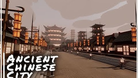 Unity Asset Store - Modular Ancient Chinese City