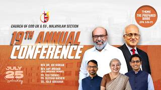 19th Church Of God UK &amp; EU/ Malayalam Section/ Annual Conference/ 25 July 2026/ Night Session