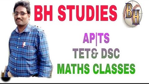 AP | TS TET AND DSC MATHS CLASSES || GEOMETRY ||LINES AND ANGLES