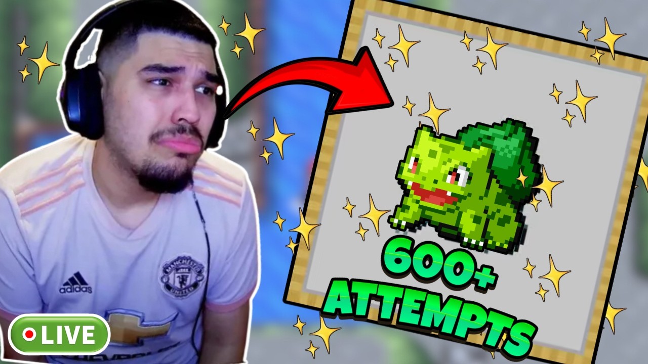 Going INSANE In MY FIRST SHINY HUNT In Pokemon Leaf Green! (DAY 3)