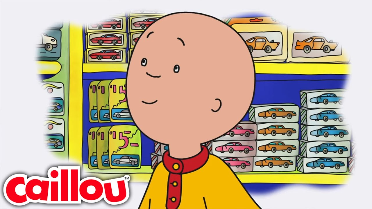 The new car toy! | Caillou Compilations - WildBrain | Cartoons for kids