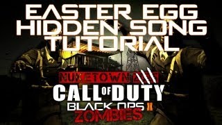 Black Ops 2 Zombie Tutorials - Nuketown Easter Egg | Teddy Bear Locations (Hidden Song)