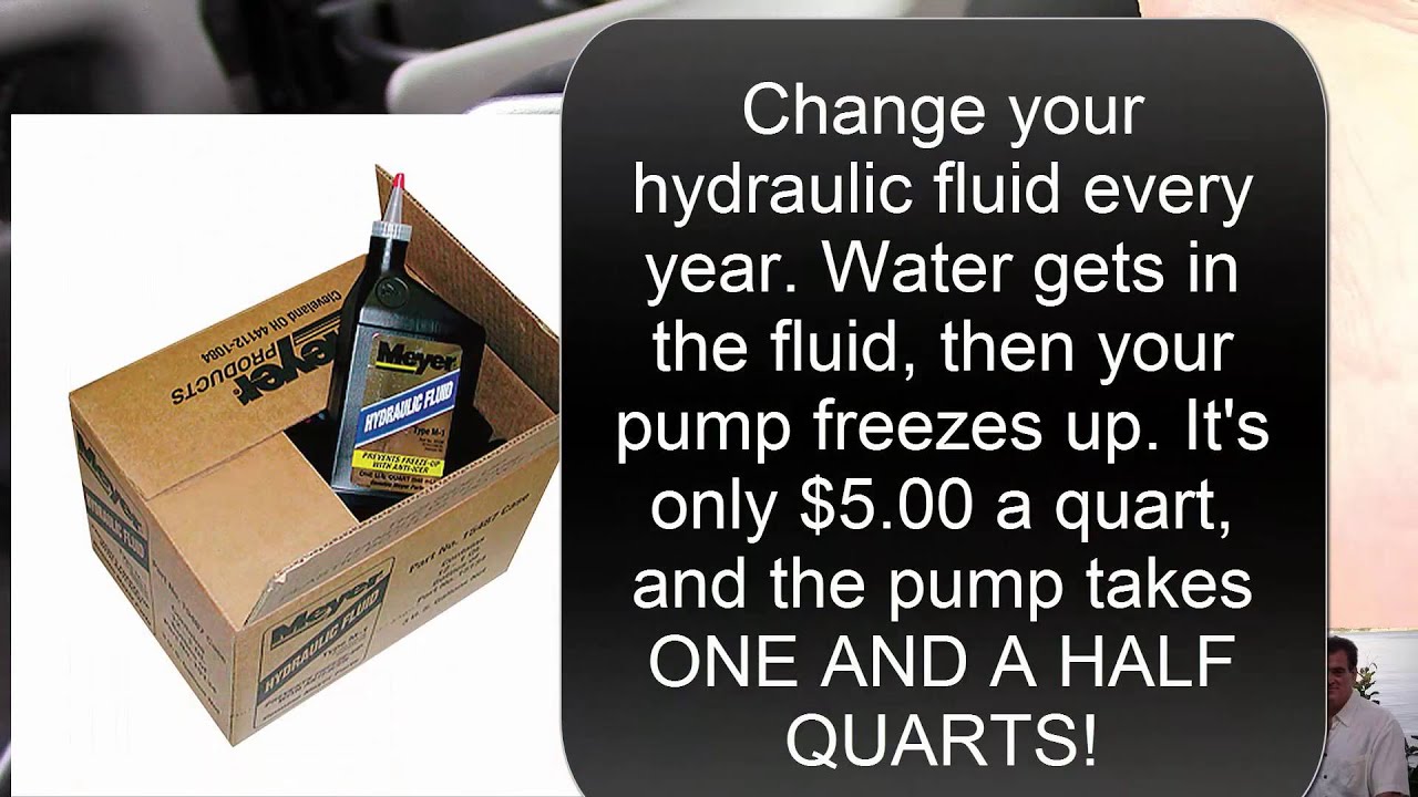 Buy Meyer Snow Plow Hydraulic Fluid, Avoid Cheap Hydraulic Fluid YouTube