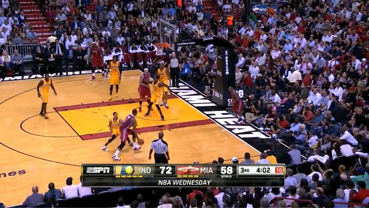 LeBron James & Dwyane Wade - 56 pts vs Pacers Full Highlights (2013.12.18)