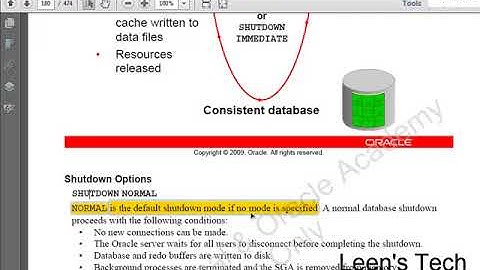 Oracle DBA 11g Tutorial in Bangla: Lesson#4 Part#4 Managing the Database Instance