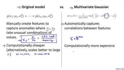 15   8   Anomaly Detection using the Multivariate Gaussian Distribution Optional 14 min
