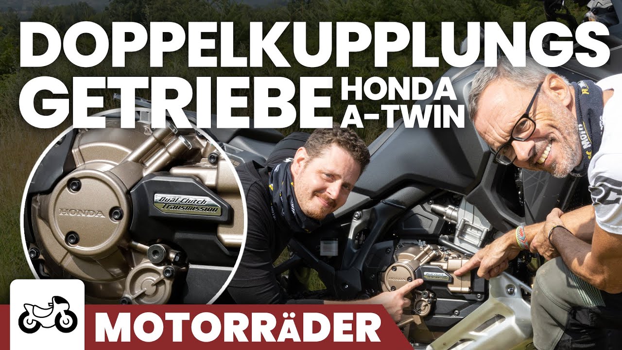Honda Africa Twin CRF1100L DCT Doppelkupplungsgetriebe YouTube
