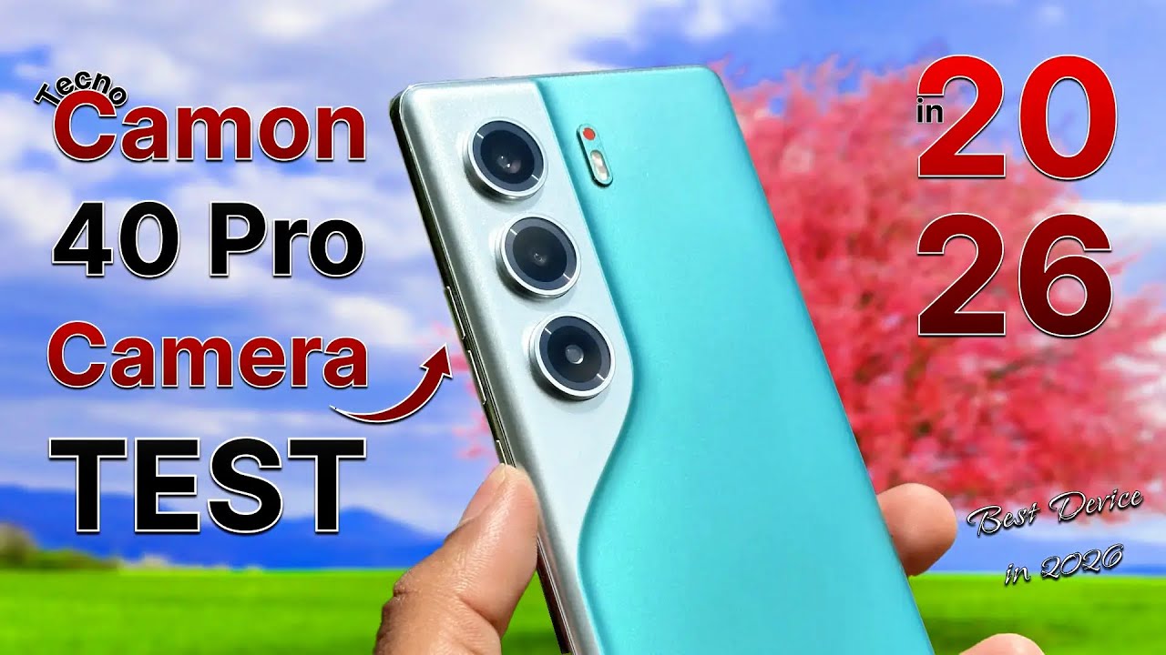 Tecno Camon 40 Pro Camera Test 🔥 - Camon 40 Pro in 2026..? - Portrait Test - Bokeh Test 