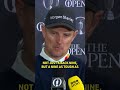 'That was probably the hardest nine holes that i'll ever play' The back nine Saturday at The Open 😬