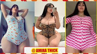 Amira Thick  Hottest Curvy Model Big And Beautiful Tiktok Compilation 🥰💃💃🌰@ amelia so curvy