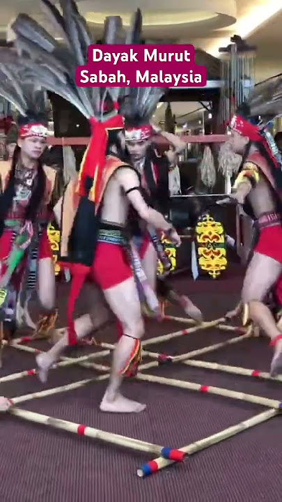 Dayak Murut, Sabah, Malaysia #shortvideo #dayak #tariandayak