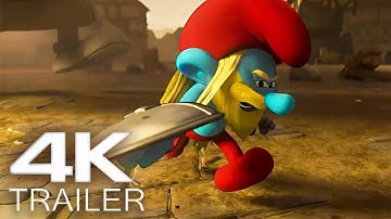 SMURFS Official Trailer (2025) HDR-X 4K UHD