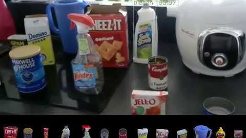 YOLO - YCB - Dataset V2 - Video (with objects example)