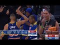 Steph curry scored 50 points and ayesha getting ready for a kiss 