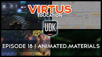 Unreal Development Kit Beginner Tutorial Series - #18 Animated Materials