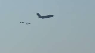 Military Aircraft at Georgetown Waterfront | Incredible Low Flyover