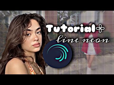 Tutorial : "line neon" in Alight motion #coloring #alightmotion #am #tiktok #ae #edits #pro