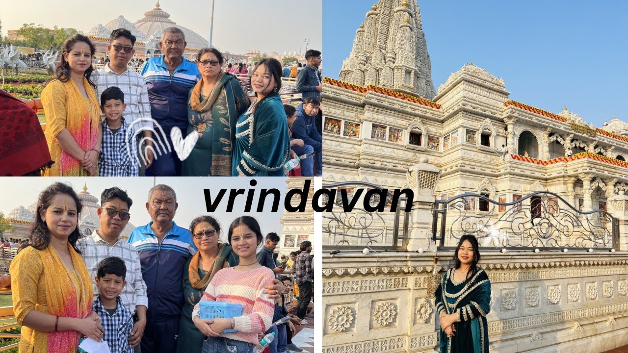 we went to vrindavan ||familytrip|| snehaworld02 ||vrindavan||￼