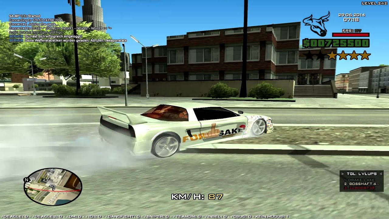 GTA San Andreas ultra high graphics HIGH FPS (SAMP) Link ...