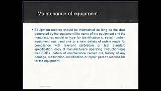 Introduction to good laboratory practices TM 1