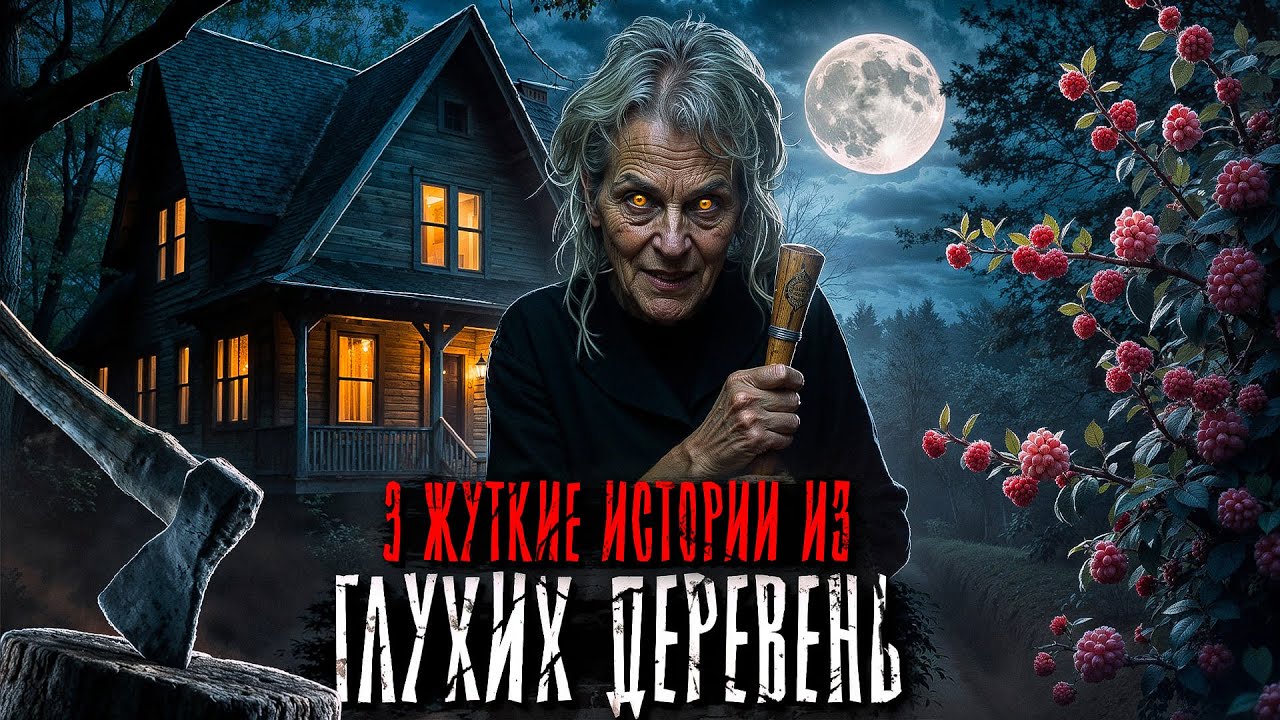 СБОРНИК ЖУТИ ИЗ ГЛУХИХ ДЕРЕВЕНЬ. Страшные истории на ночь. Мистика