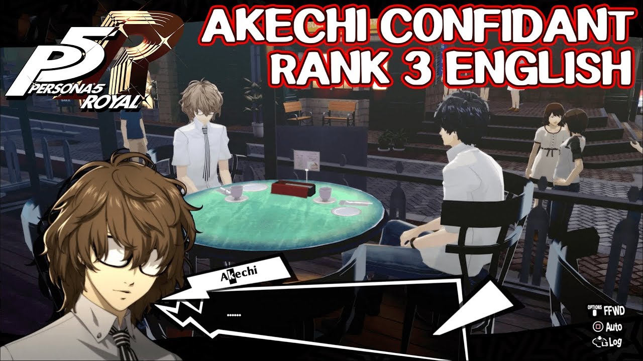 NEW Akechi Confidant Rank 3 - Persona 5 Royal - YouTube 