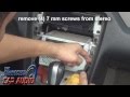 remove factory stereo  mustang 2010-2014