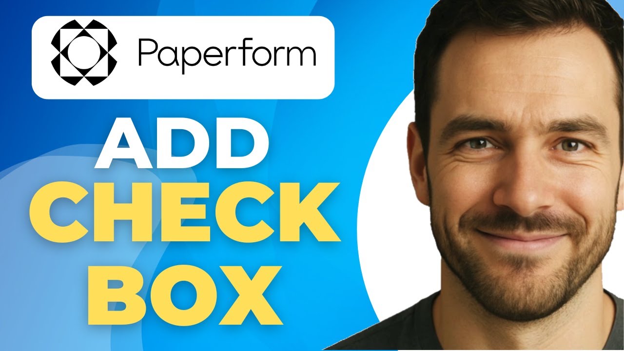 How To Add A Checkbox In Paperform - YouTube