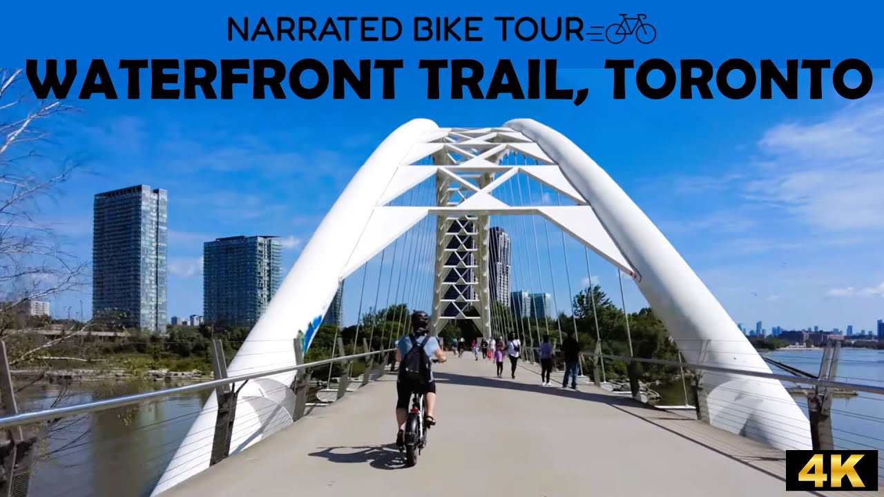 🚴‍♂️Bike Ride Toronto Ontario | Exploring Toronto’s Waterfront Trail  🌊