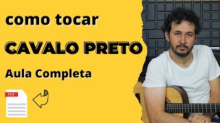 Sérgio Reis - Cavalo Preto (Cifra Rápida Completa Vídeo Curto Sem