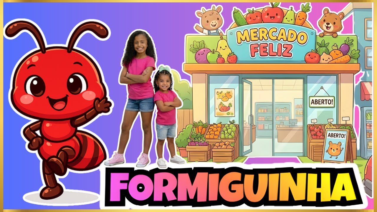 FORMIGUINHA- Música infantil por Kamilly e Lis Show