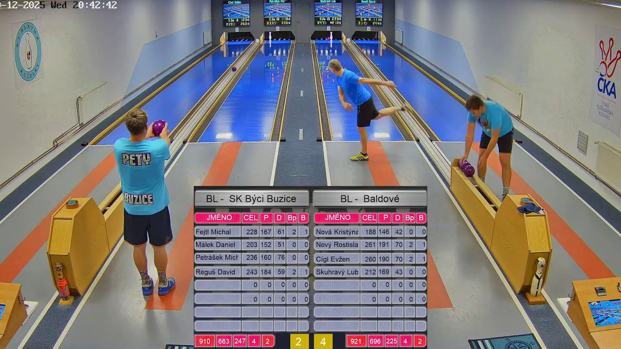 Blatenská liga 9. kolo, 10.12.2025