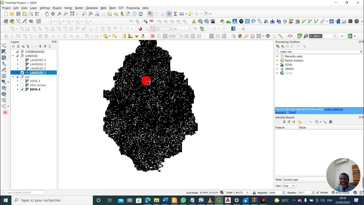 Creation De Raster De CN CURVE NUMBER DE LA FORMULE DU SCS AVEC LE creation-de-raster-de-cn-curve-number-de-la-formule-du-scs-avec-le