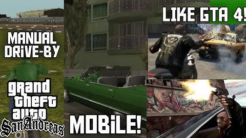 GTA San Andreas Manual Drive-by MOD | GTA SA Mobile | X-O-V CREATIONS