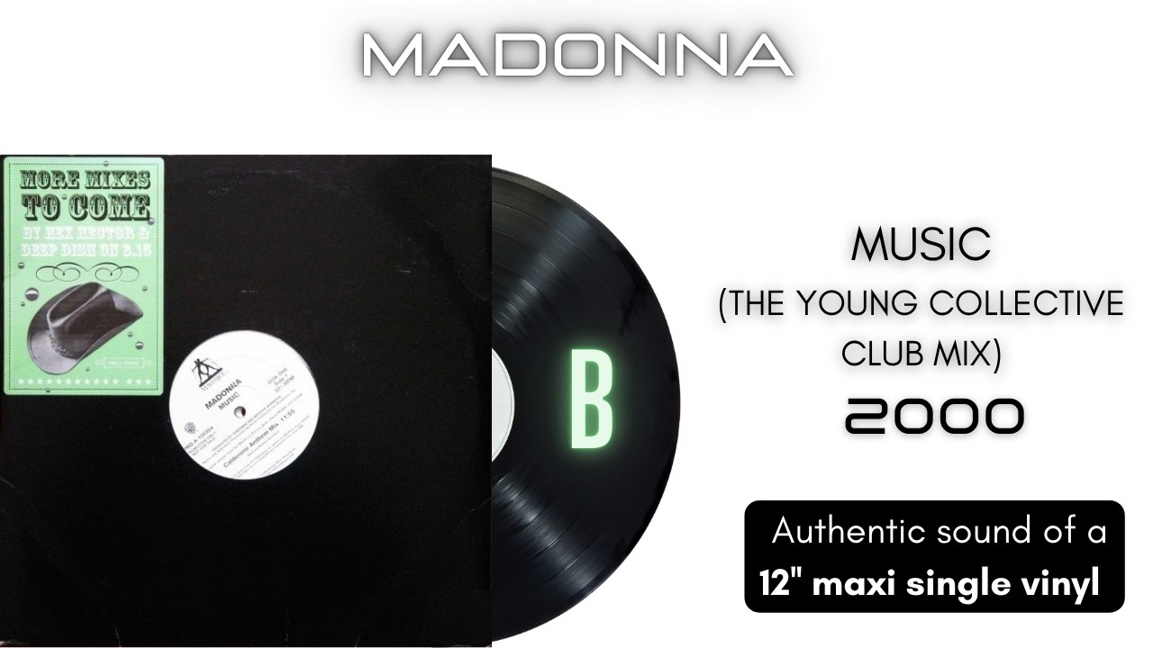 Madonna - Music (The Young Collective Club Mix) [12'' maxi single