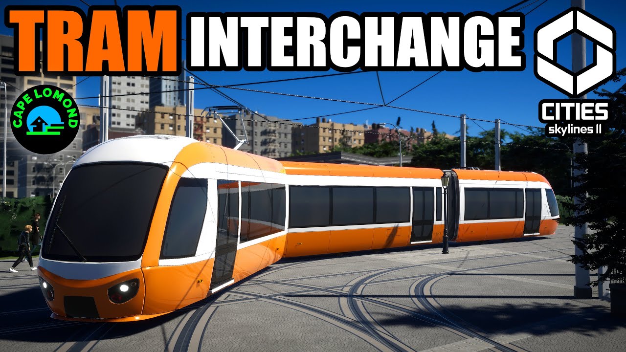 Integrating a Tram Interchange into the Mega Transit Hub in Cities Skylines 2