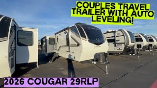 5th Wheel Living Room In A Travel Trailer! 2026 Keystone Cougar 29RLP 