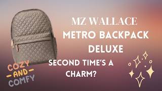 Famous Most comfortable Backpack? MZ Wallace Metro Backpack Deluxe II Profile