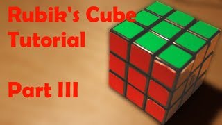 Rubiks Cube Tutorial Part 3