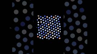 Particles Crystallizing Python Animation