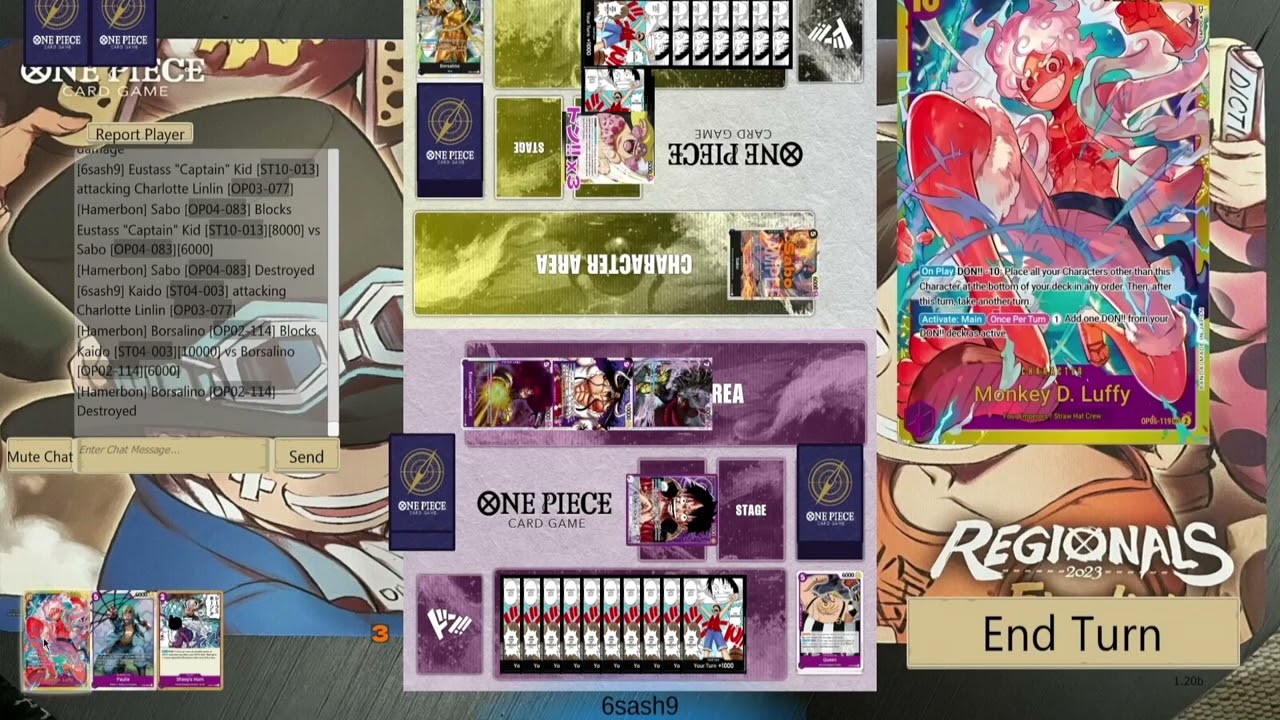 One Piece Card Game - Pluffy vs B/Y Charlotte LinLin COOL GEAR 5 LUFFY PLAY FOR LETHAL