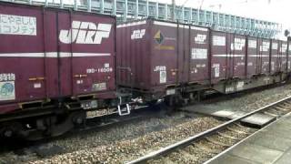ED76-1008牽引　貨物列車　鳥栖発車