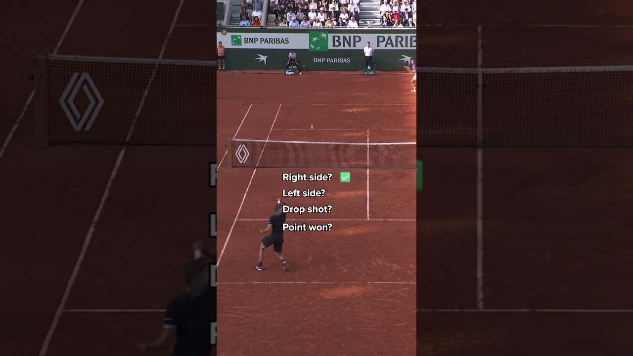 He can be everywhere at once 🤯🎾