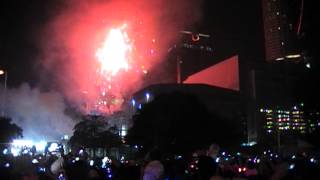 Central World New Year Countdown 2014